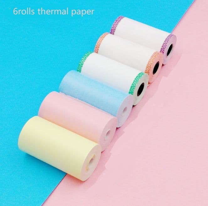 image-Mini Bliuetooth Wireless Thermal Printer Paper Sticker Label Printer