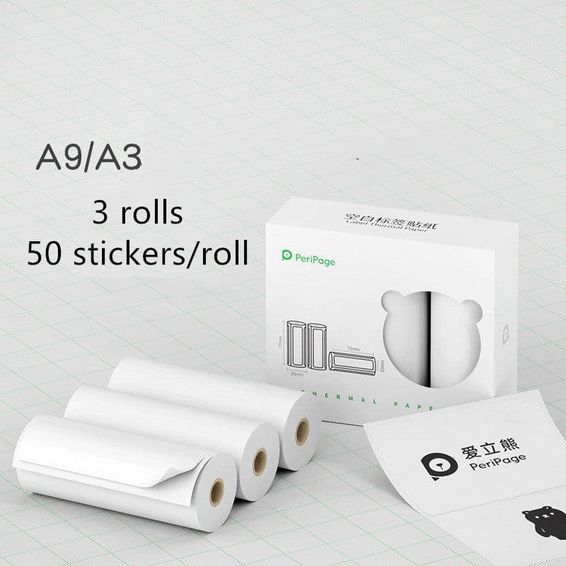 image-Mini Bliuetooth Wireless Thermal Printer Paper Sticker Label Printer
