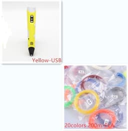 image-3D print pen 3D pen two generation graffiti 3D stereoscopic paintbrush children puzzle painting toys