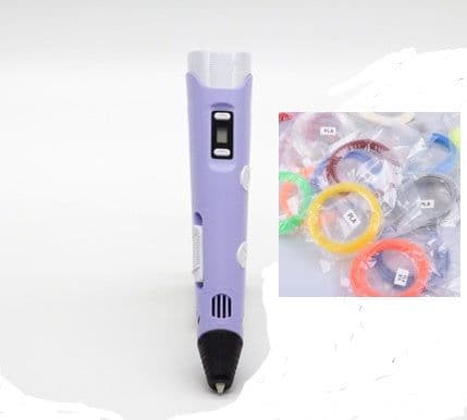 image-3D print pen 3D pen two generation graffiti 3D stereoscopic paintbrush children puzzle painting toys