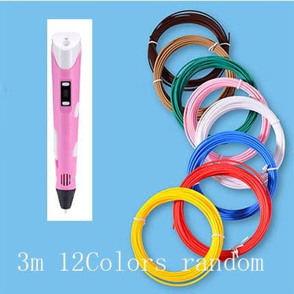 image-3D print pen 3D pen two generation graffiti 3D stereoscopic paintbrush children puzzle painting toys