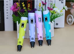 image-3D print pen 3D pen two generation graffiti 3D stereoscopic paintbrush children puzzle painting toys