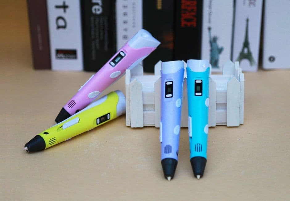 image-3D print pen 3D pen two generation graffiti 3D stereoscopic paintbrush children puzzle painting toys