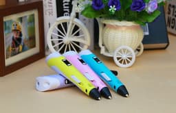 image-3D print pen 3D pen two generation graffiti 3D stereoscopic paintbrush children puzzle painting toys