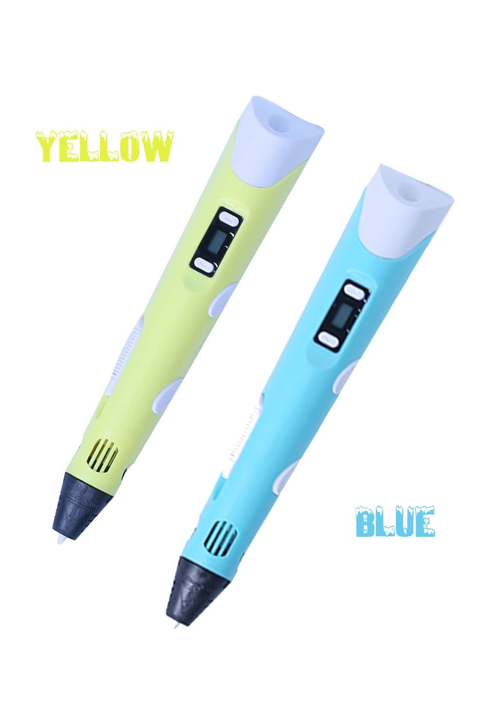 image-3D print pen 3D pen two generation graffiti 3D stereoscopic paintbrush children puzzle painting toys