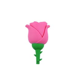 image-Fashion personality creative cute cartoon anime rose shape USB flash drive