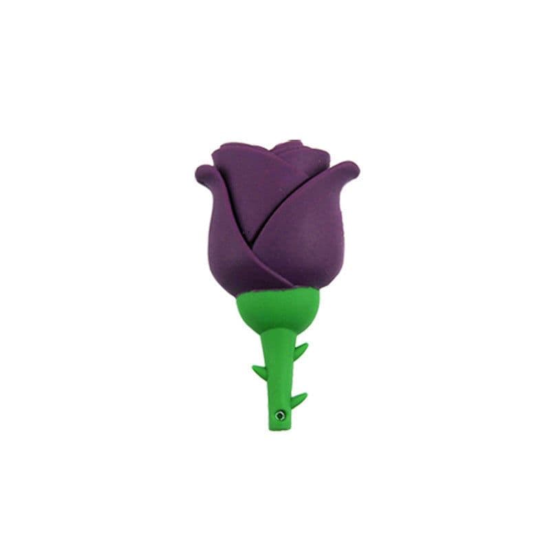 image-Fashion personality creative cute cartoon anime rose shape USB flash drive