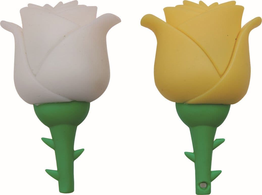 image-Fashion personality creative cute cartoon anime rose shape USB flash drive