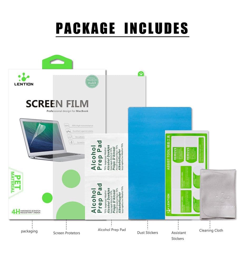 image-Compatible with Apple, Lansheng Macbook 11/12/13/15 / new 13/15 screen film matte explosion-proof notebook film