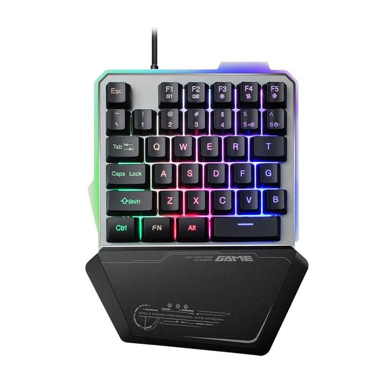 image-Robotic one-handed keyboard
