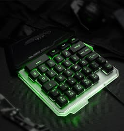 image-Robotic one-handed keyboard