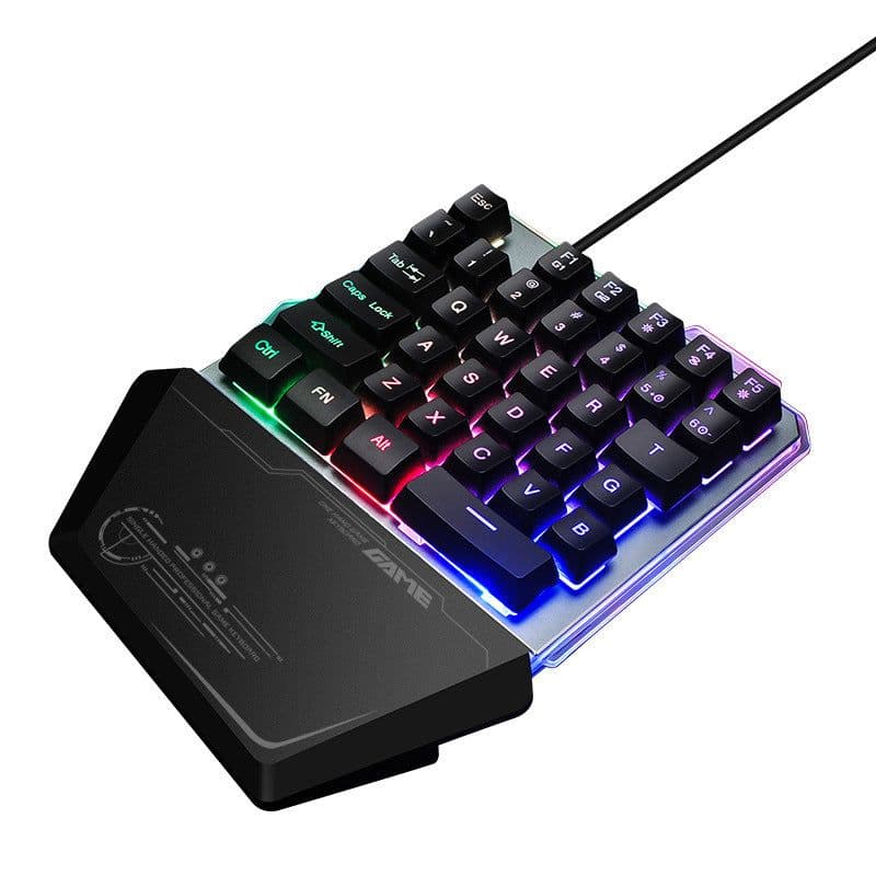 image-Robotic one-handed keyboard
