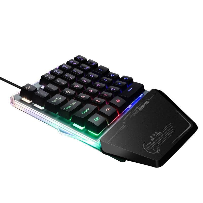 image-Robotic one-handed keyboard