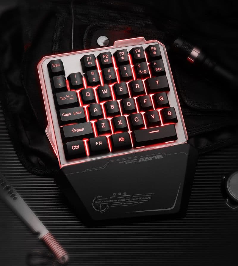 image-Robotic one-handed keyboard