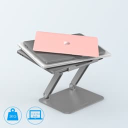 image-Notebook bracket aluminum alloy multi-angle