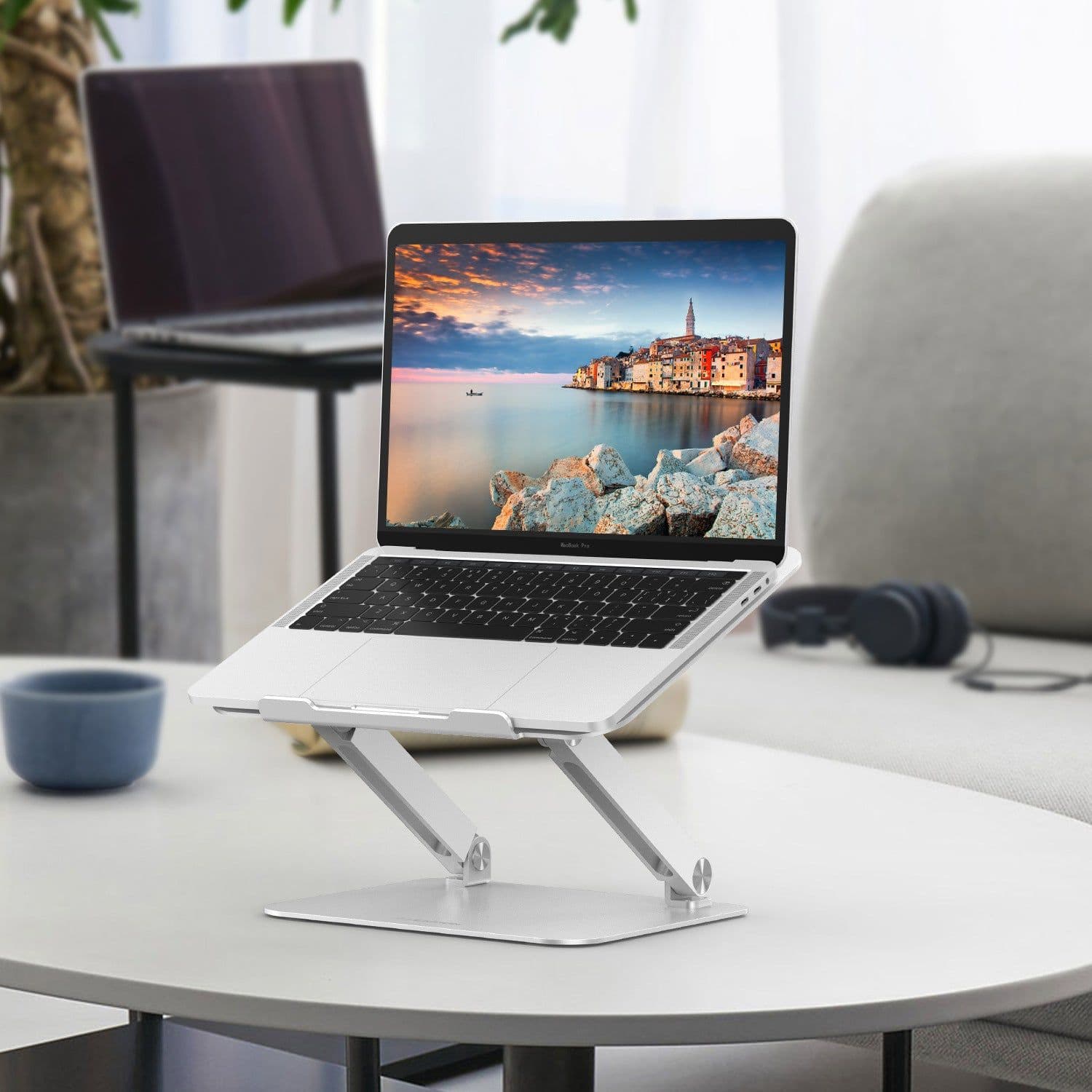 image-Notebook bracket aluminum alloy multi-angle
