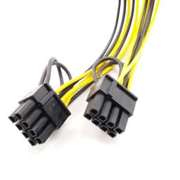 image-Graphics power cord 6P to dual 8P 6P to 6+2 graphics power cord