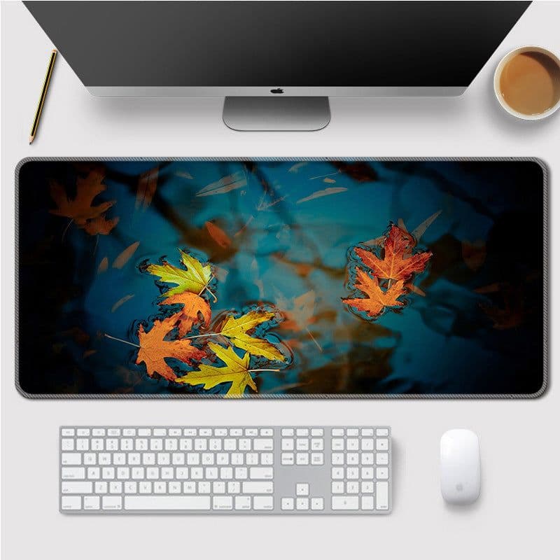 image-Landscape Mouse Mat Home Large Lock Thicken Table Mat