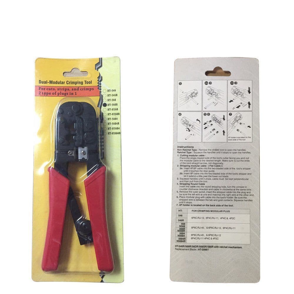 image-High carbon steel crimping tool