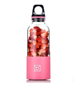 image-Portable 2-Blade Cutter Head Electric Juicer Household Mixer