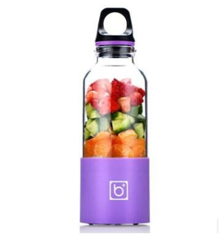 image-Portable 2-Blade Cutter Head Electric Juicer Household Mixer