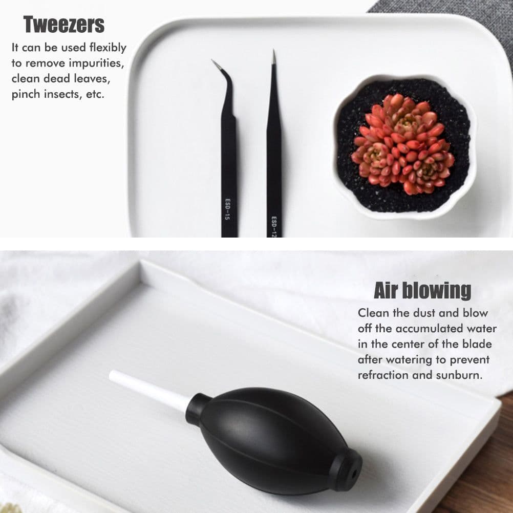 image-Succulent Plant Planting Tool Operation Mat Gardening Flower Three-piece Set