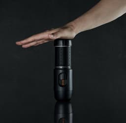image-Manual Capsule Coffee Machine Household Portable Hand Press Pot For Milk Froth