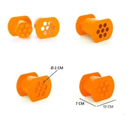 image-Hot Dog Maker Meat Strip Squeezer Plastic DIY Meat Sausage Pasta Balls Rapid Prototyping DIY Tool Kitchen Cooking Gadgets