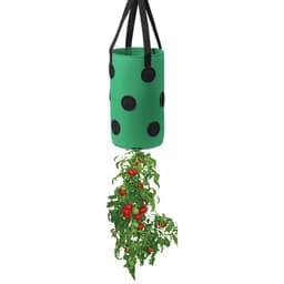 image-Strawberry Grow Bag Nonwoven Fabric Vertical Jardin Garden Hanging Plant Bag Vegetable Potato Planter Bag For Greenhouse