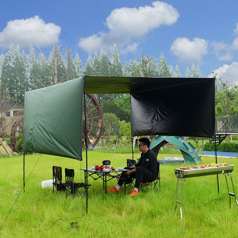 image-Large Camping Canopy Tent Outdoor Waterproof and Rainproof