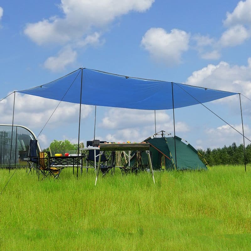 image-Large Camping Canopy Tent Outdoor Waterproof and Rainproof
