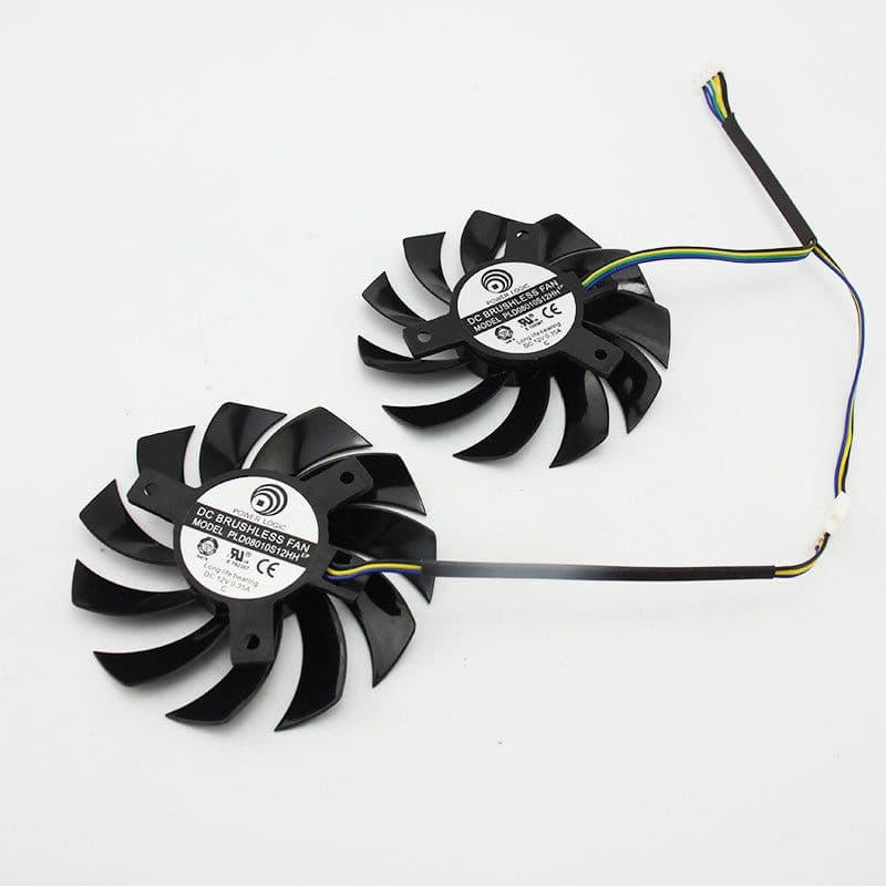 image-Microstar MSI GTX 460 560 560Ti HD 6870 Graphics Cooling Fan