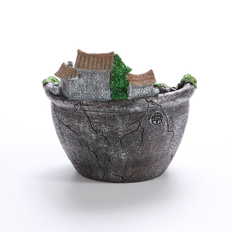 image-Home Gardening Small Sky Garden Succulent Platter Flower Pot