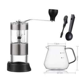 image-Hand Grinder Coffee Bean Grinder Small Mini Manual Grinder All-In-One Coffee Machine