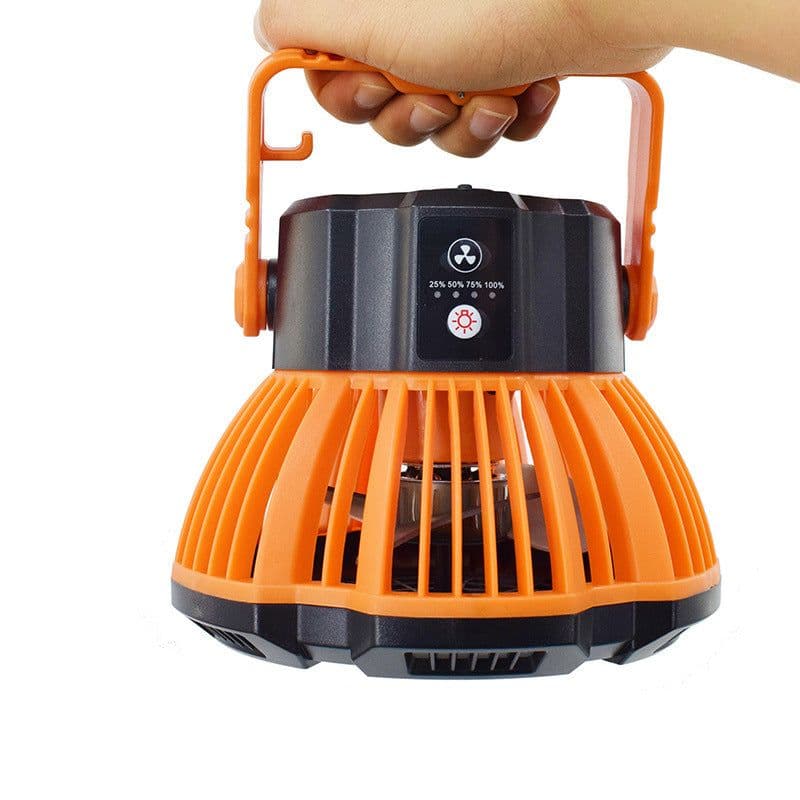 image-Multifunction LED Lighting Lamps For Home Ceiling Light With Fan Remote Control Lamps For Garden Outdoor Camping Party