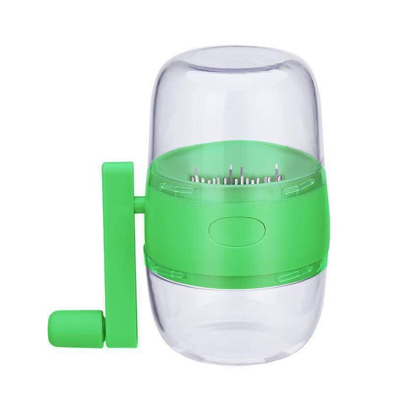 image-Nut Grinder Peanut Crusher Garlic Press Multifunctional Hand Shake Dry Fruits Gadget Manual Food Processor Kitchen Accessories