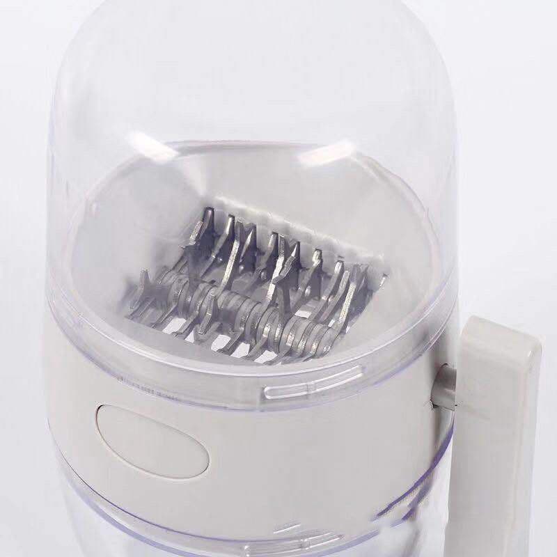 image-Nut Grinder Peanut Crusher Garlic Press Multifunctional Hand Shake Dry Fruits Gadget Manual Food Processor Kitchen Accessories