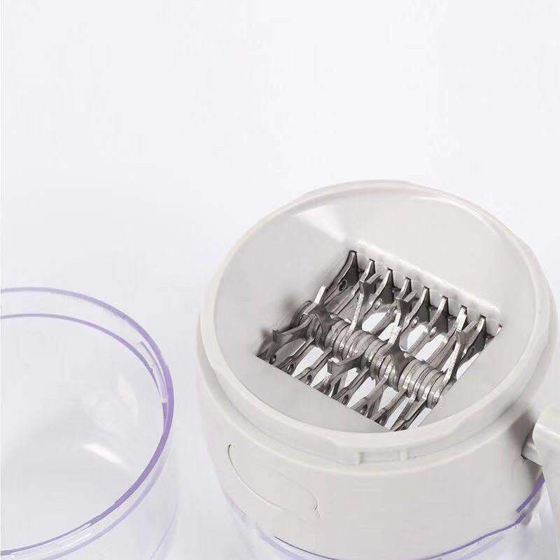 image-Nut Grinder Peanut Crusher Garlic Press Multifunctional Hand Shake Dry Fruits Gadget Manual Food Processor Kitchen Accessories