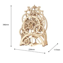 image-3d Three-Dimensional Puzzle Assembly Model Clock