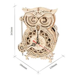 image-3d Three-Dimensional Puzzle Assembly Model Clock