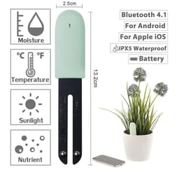 image-Flora Monitor Garden Care Plant Grass Soil Water Fertility Smart Tester Sensor Flower Gardening Detector