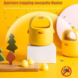 image-Silent Mosquito Repellent Lamp New Cute Pet Indoor Mosquito Repellent for Children Home Summer USB Charing Light