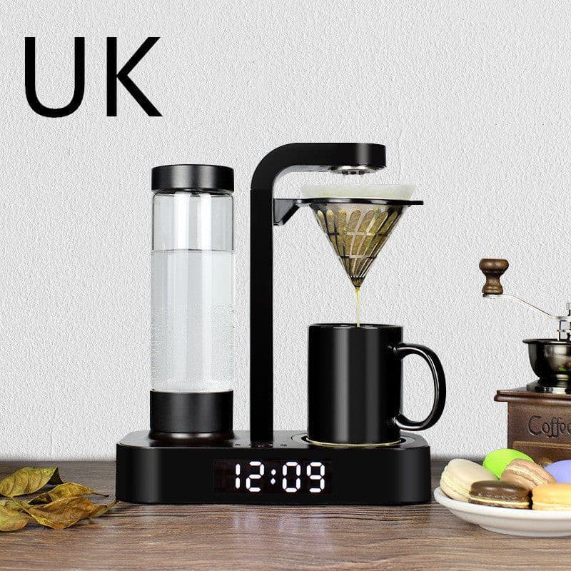 image-Home Coffee Machine Small Stainless Steel Mesh Automatic