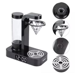 image-Home Coffee Machine Small Stainless Steel Mesh Automatic