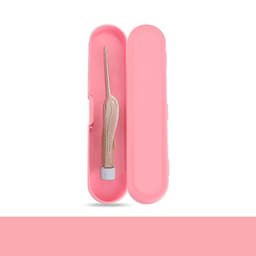 image-Ear Wax Removal Tool With Light Ear Pick Cleaner Kit For Kids And Adults, Earwax Spoon Digger & Tweezers For Ear Health Care Gift Set With Case