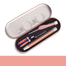 image-Ear Wax Removal Tool With Light Ear Pick Cleaner Kit For Kids And Adults, Earwax Spoon Digger & Tweezers For Ear Health Care Gift Set With Case