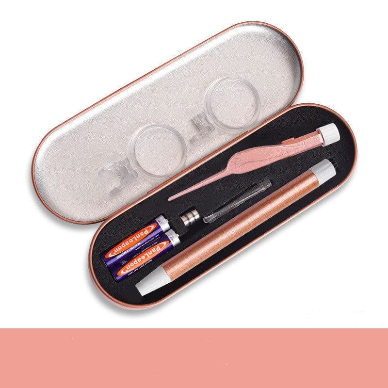 image-Ear Wax Removal Tool With Light Ear Pick Cleaner Kit For Kids And Adults, Earwax Spoon Digger & Tweezers For Ear Health Care Gift Set With Case