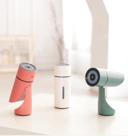 image-USB Charging Humidifier Small Car Desktop Creative Adjustable Angle Humidifier