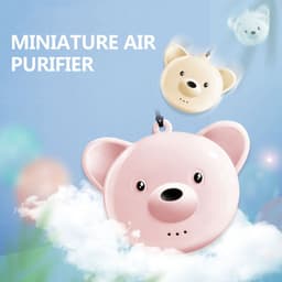 image-Household Portable Negative Ion Air Purifier, Car Air Purifier, Second-Hand Smoke Formaldehyde PM25 Eliminator