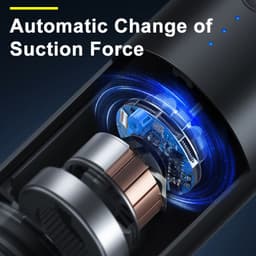 image-High-power Wireless Charging Small Car Vacuum Cleaner For Handheld Cars
